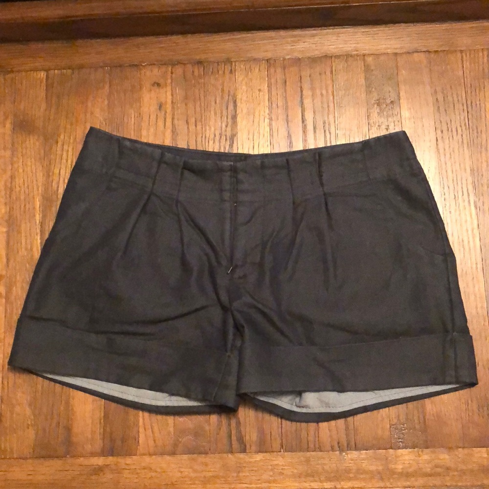 Navy Denim Shorts